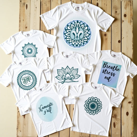 Dev Patrika – Bohemian Soul: 7 T-Shirt Combo Collection